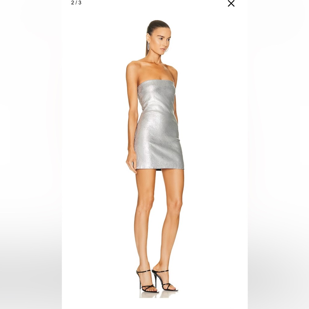 RTA rose mini dress